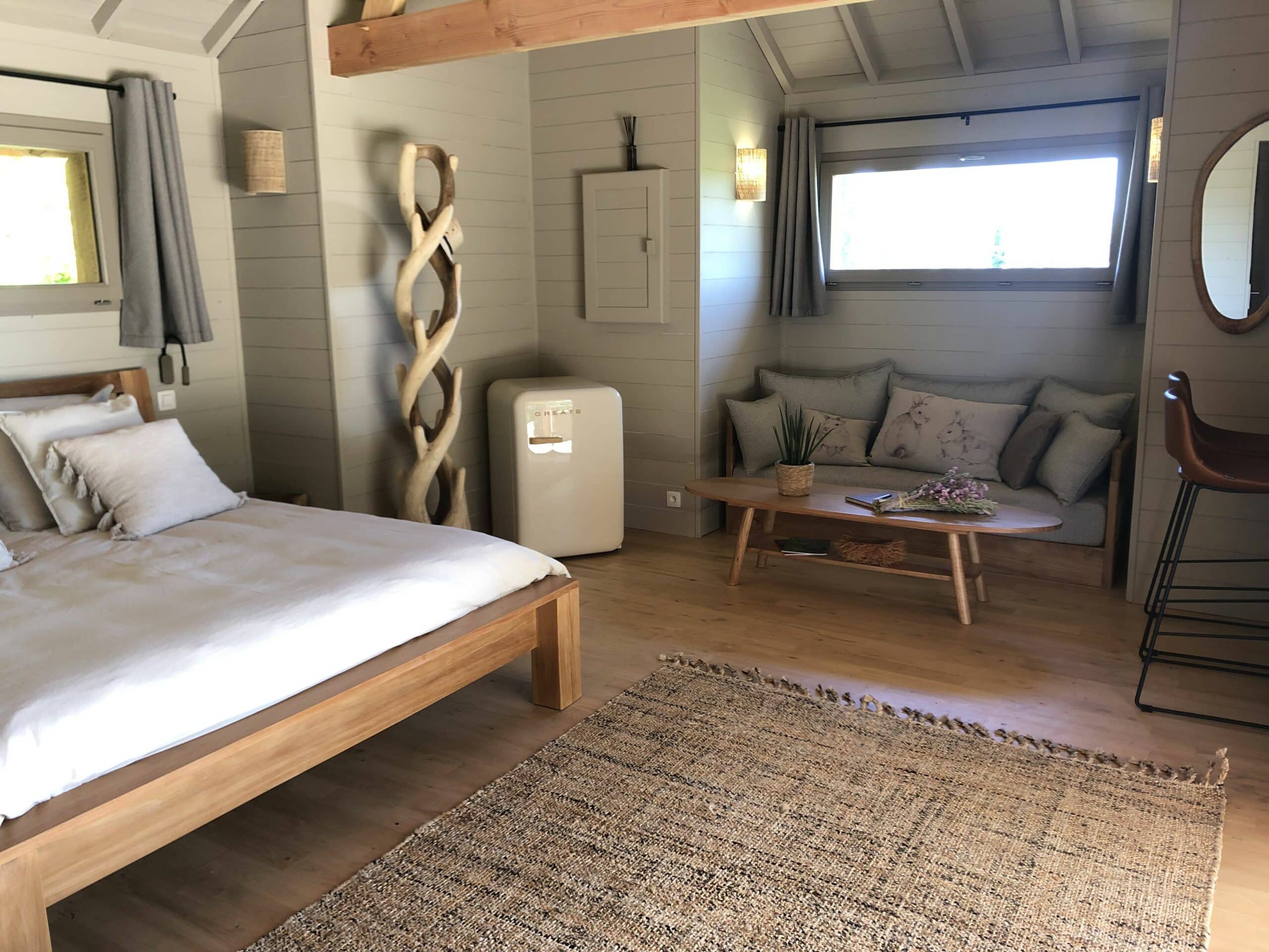 Intérieur cabane